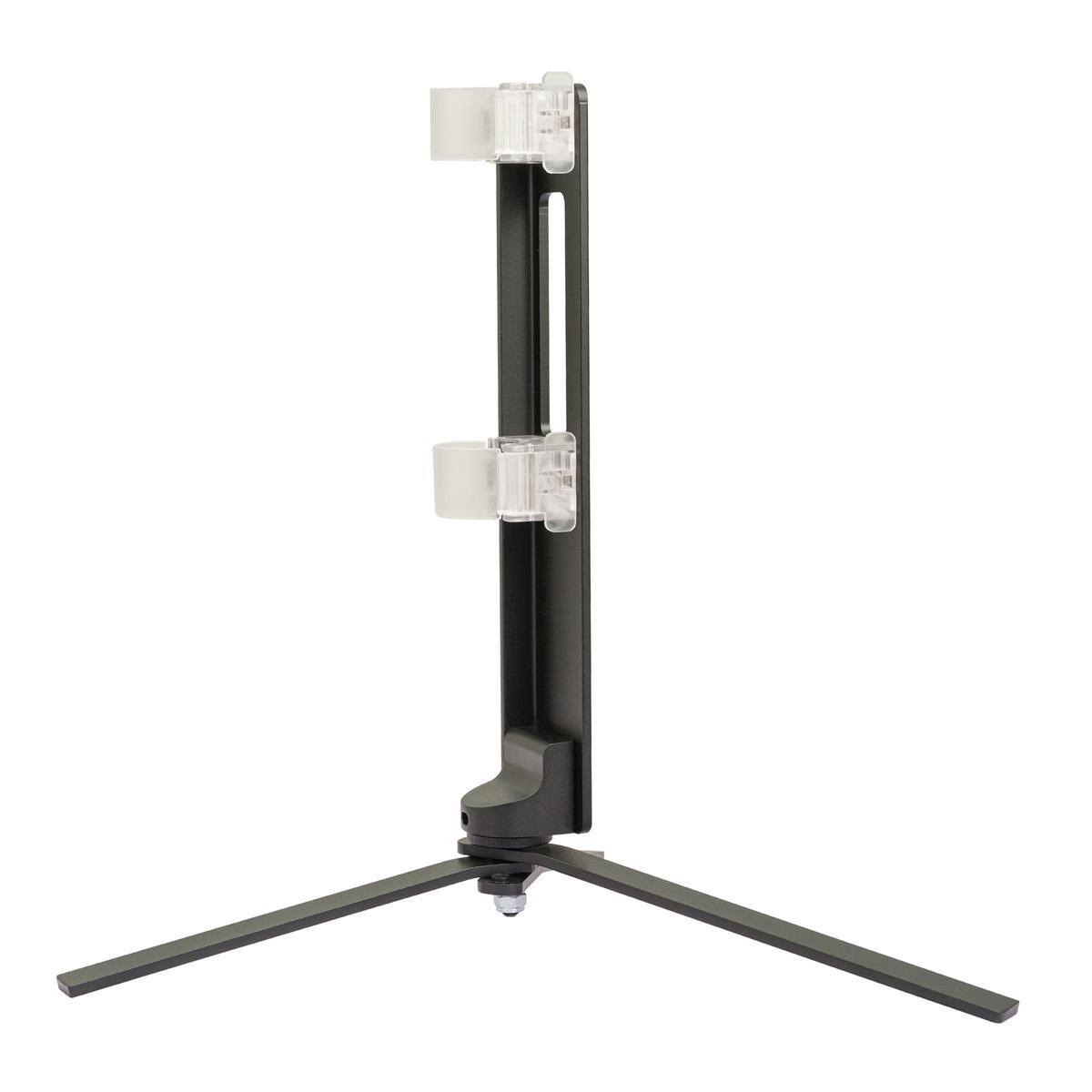 Alt View 1. NANLITE - Nanlite PavoTube II 15C 2' 30W RGBWW LED Tube 2-Light Kit, Bundle with 2x Foldable Floor Stand.