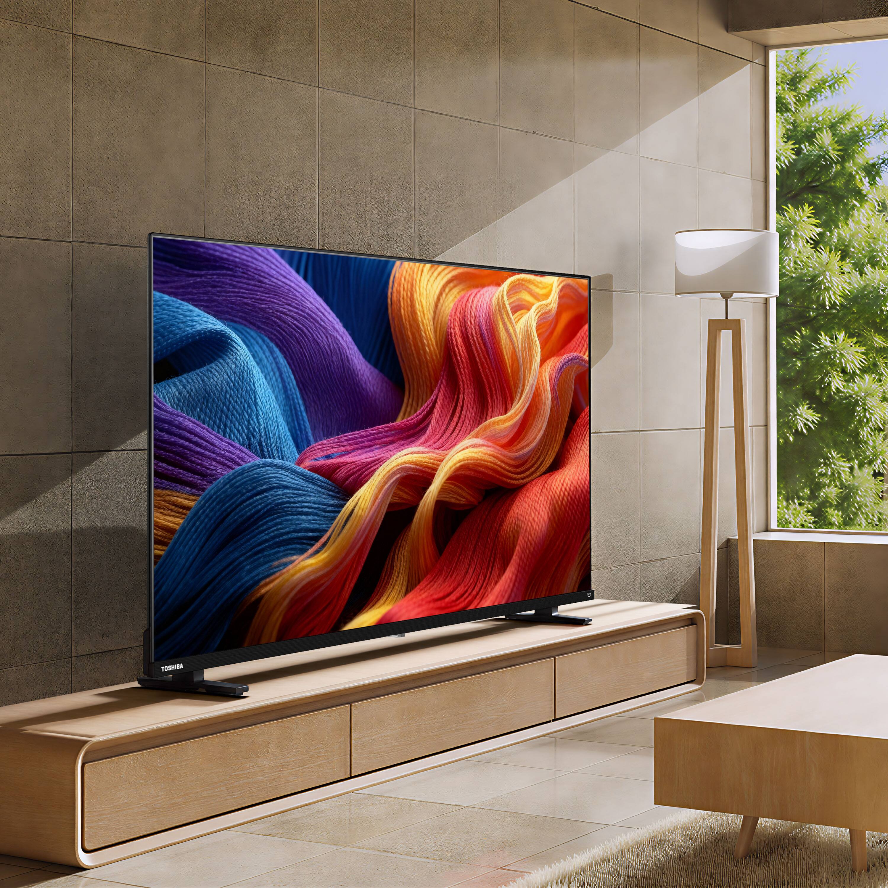Alt View 14. Toshiba - 40" Class V45 QLED Series FHD 1080p Smart Fire TV - Black.