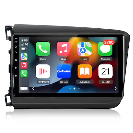 MBC RST 11:55 4G 2860
A Phone Music Map Massages + d- CarHome 21
Now playing CarHome Audiobooks Calendar