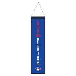 WinCraft - Toronto Blue Jays 8" x 32" Slogan Wool Banner - Multicolor