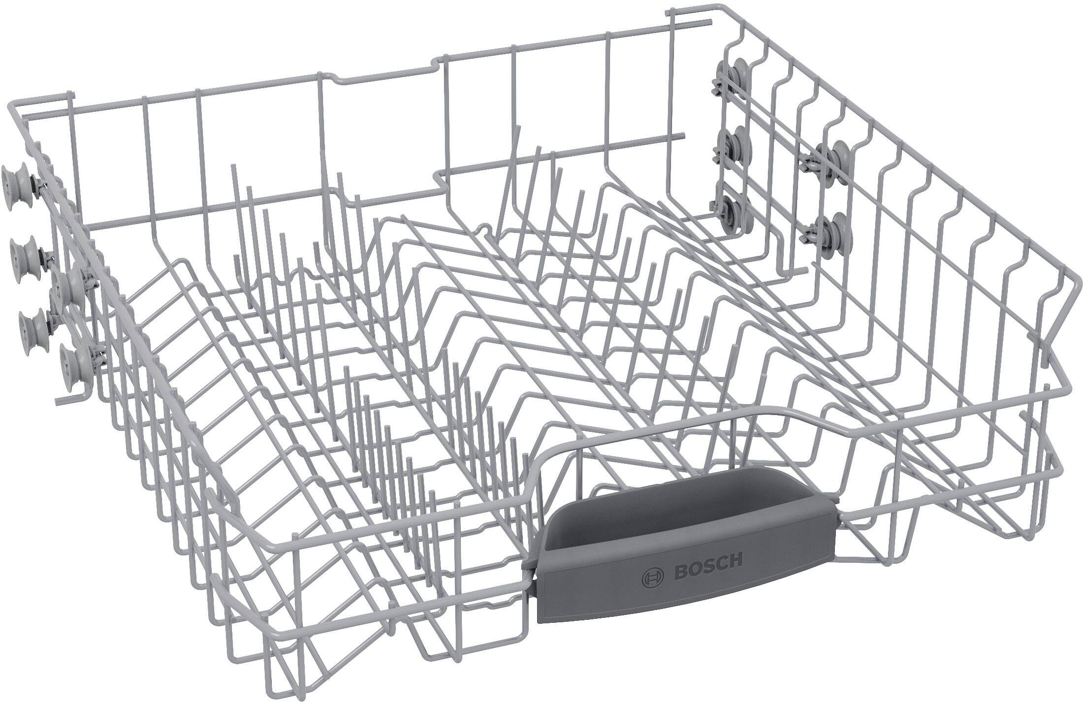 Alt View 11. Bosch - 300 Series 24" Front Control Smart Built-In Stainless Steel Tub Dishwasher with 3rd Rack and PrecisionWash, 48 dBA - Stainless Steel.