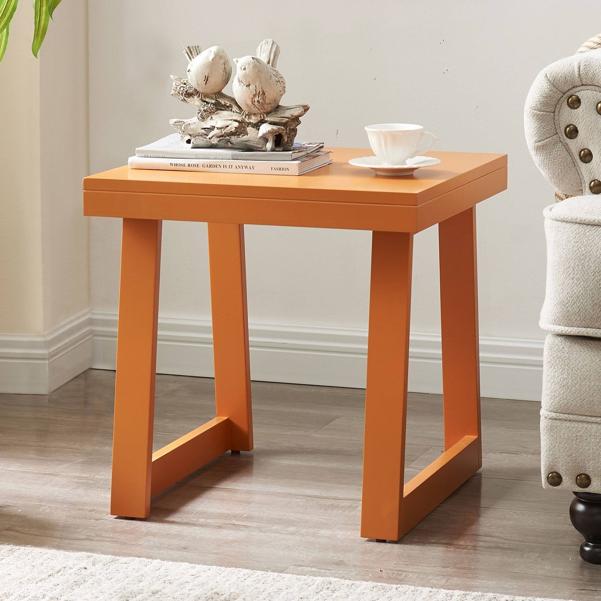Kings Brand Furniture Charlie Side Table, End Table for Living Room ...