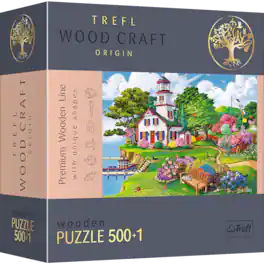 Trefl - Wood Craft 501 Piece Wooden Puzzle - Summer Haven - Multicolor