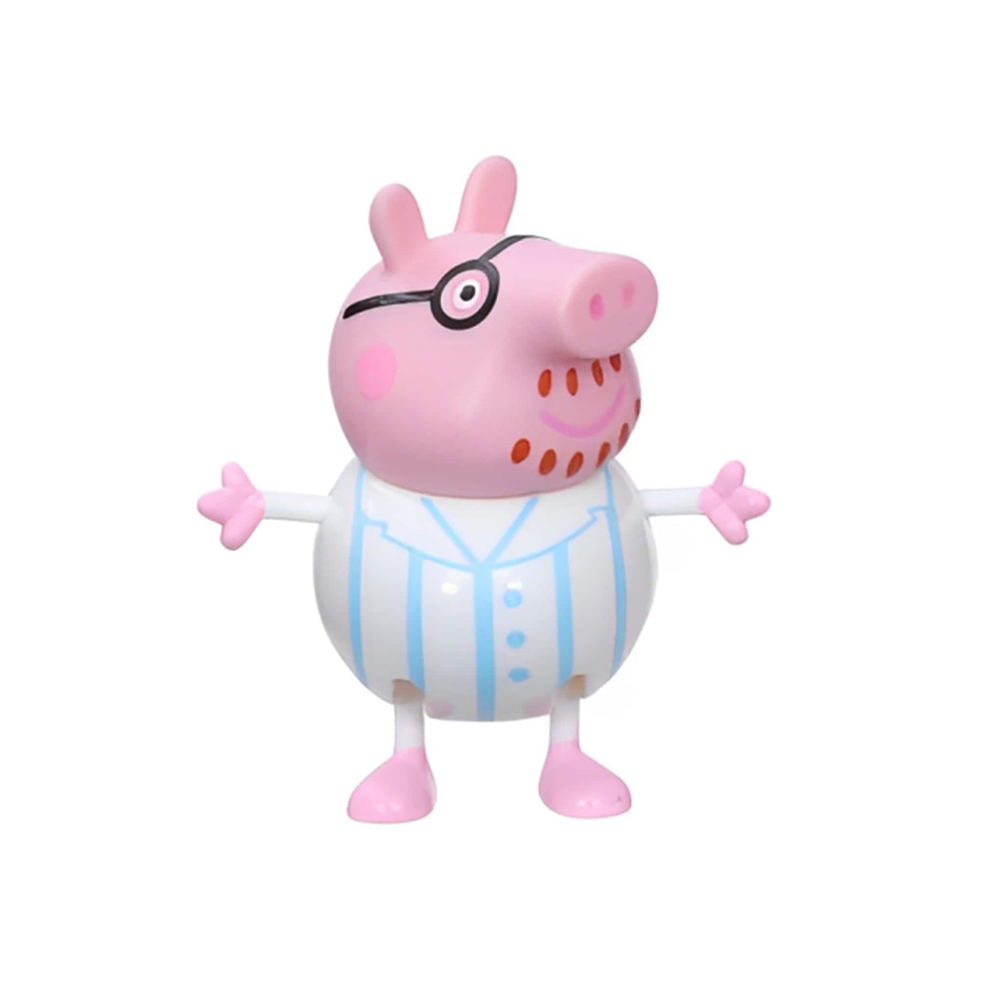 Hasbro Peppa Pig Adventures Figure 4 Pack | Family Bedtime Pink