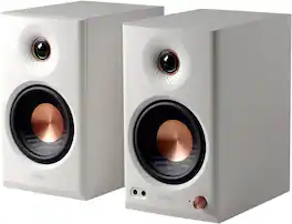 Edifier - MR4.5 Powered Studio Monitor Speaker with Bluetooth - White