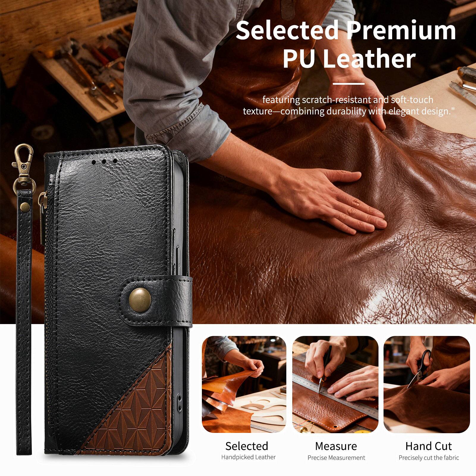 Selected Premium PU Leather - featuring scratch-resistant and soft-touch texture—combining durability with elegant design.

Selected Handpicked Leather
Measure Precise Measurement
Hand Cut Precisely cut the fabric