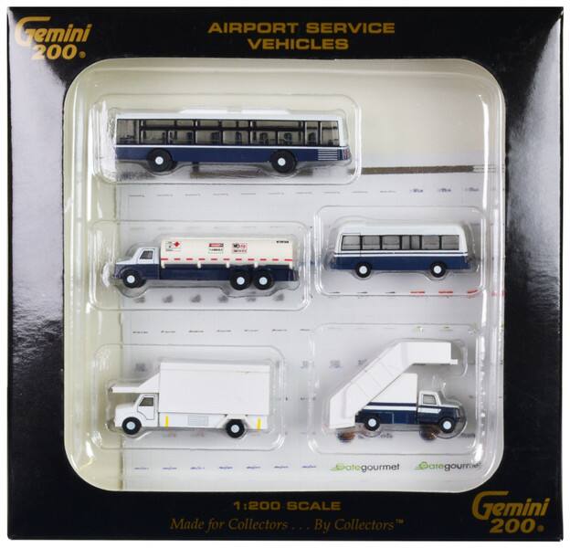 Gemini 200 AIRPORT SERVICE VEHICLES  
1:200 SCALE  
Made for Collectors... By Collectors