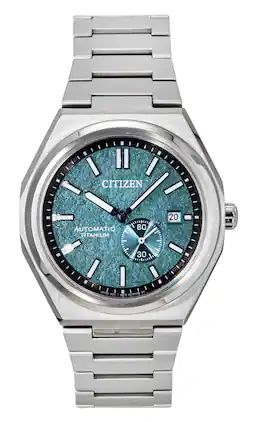 Citizen - Zenshin Super Titanium Dial Automatic NJ0180-80X 100M Men's Watch - Green