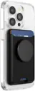 Alt View 12. PopSockets - MagSafe Softgoods PopWallet+ Cell Phone Wallet & Grip, with Adapter Ring - Black.