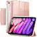 Alt View 13. SaharaCase - ESR Folio Case for Apple iPad mini (A17 Pro) and Apple iPad mini (6th Generation 2021) - Rose Gold.