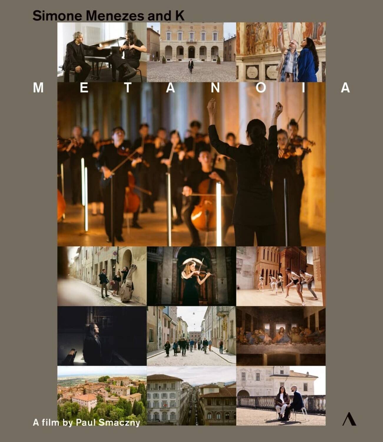 Front. Simone Menezes - Metanoia   - BLU-RAY.