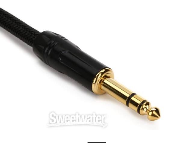Left. Warm Audio - 6 FT Premier Series XLR-Male to TRS-Male Cable, Star-Quad Wiring for Great RFI Rejection, For Studio Interconnections.