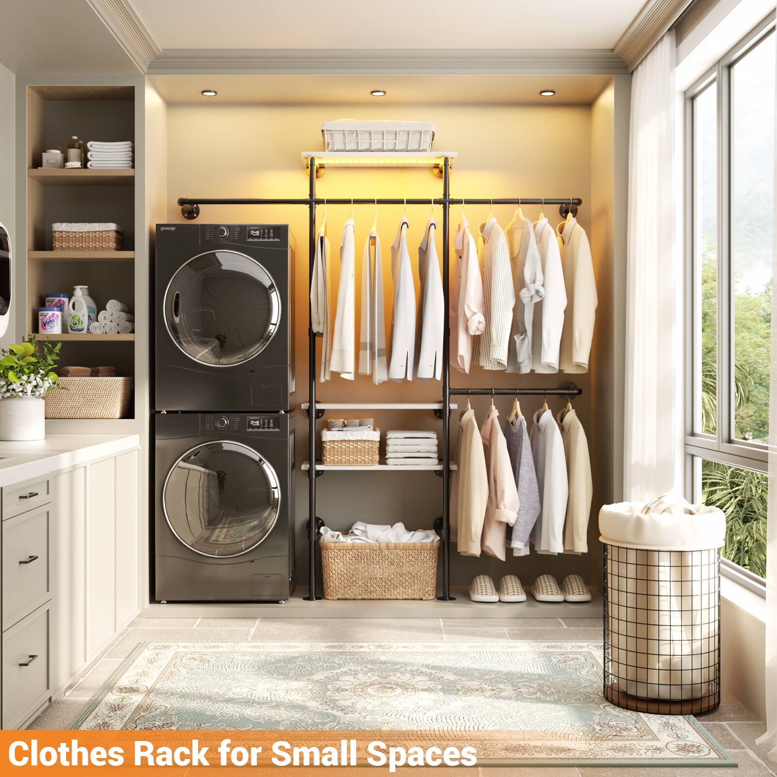Clothes Rack for Small Spaces