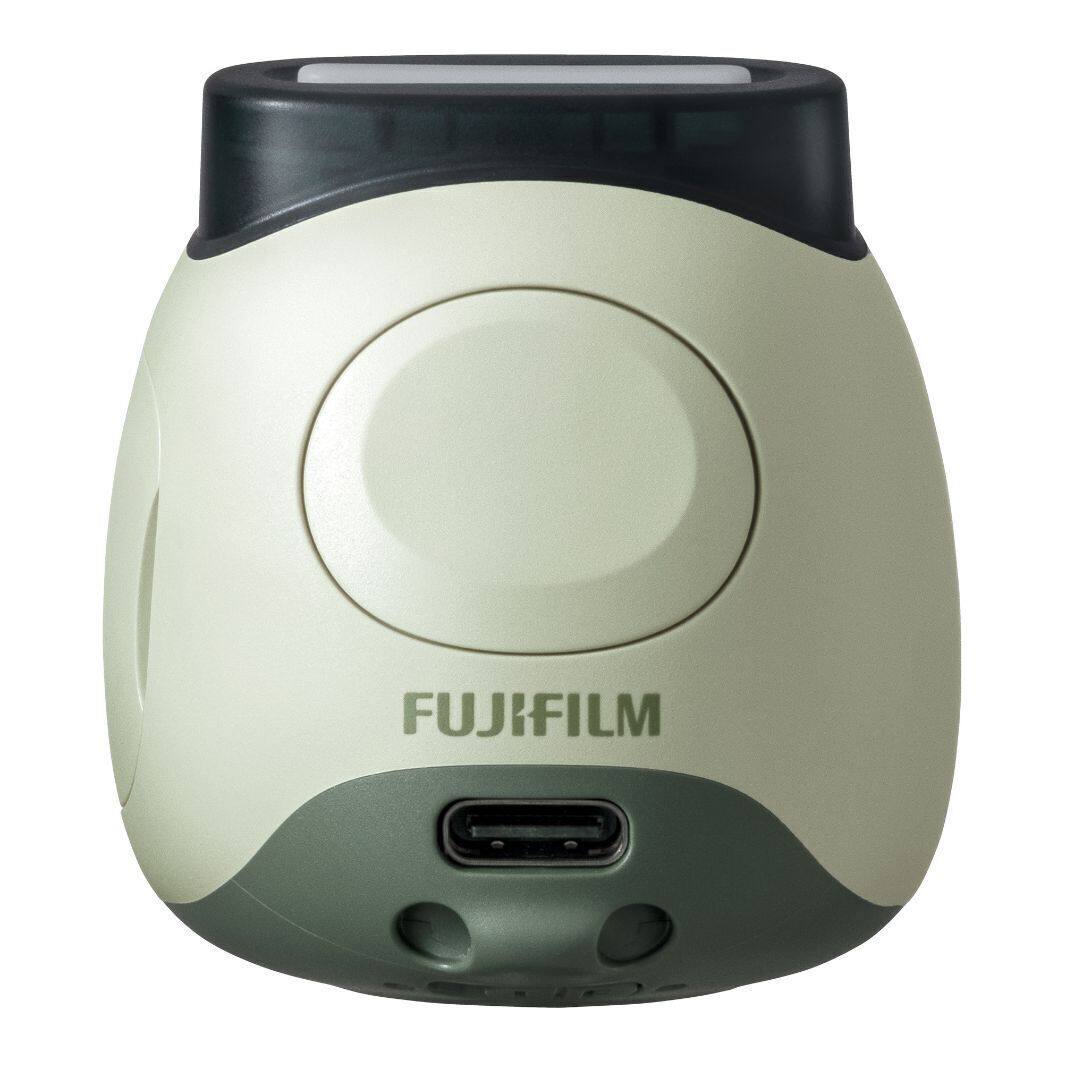 Angle. Fujifilm - Fujifilm Instax Green Pal Link 2 Camera & Printer with Soft Lavender Film Bundle.