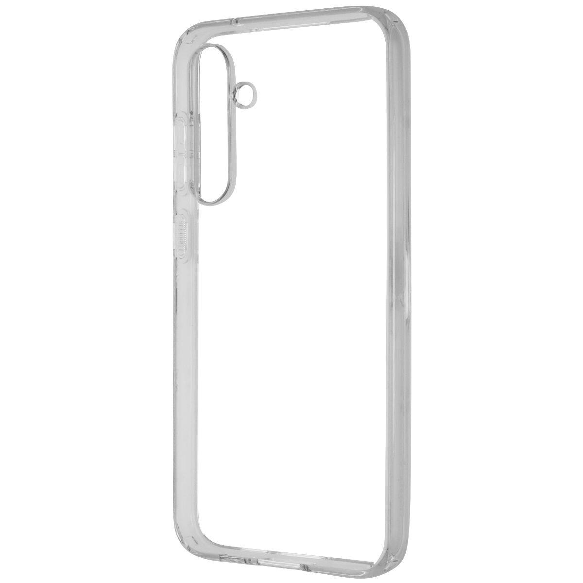 Front. Spigen - Spigen Crystal Flex Series Case for Samsung Galaxy S23 FE - Clear - Clear.
