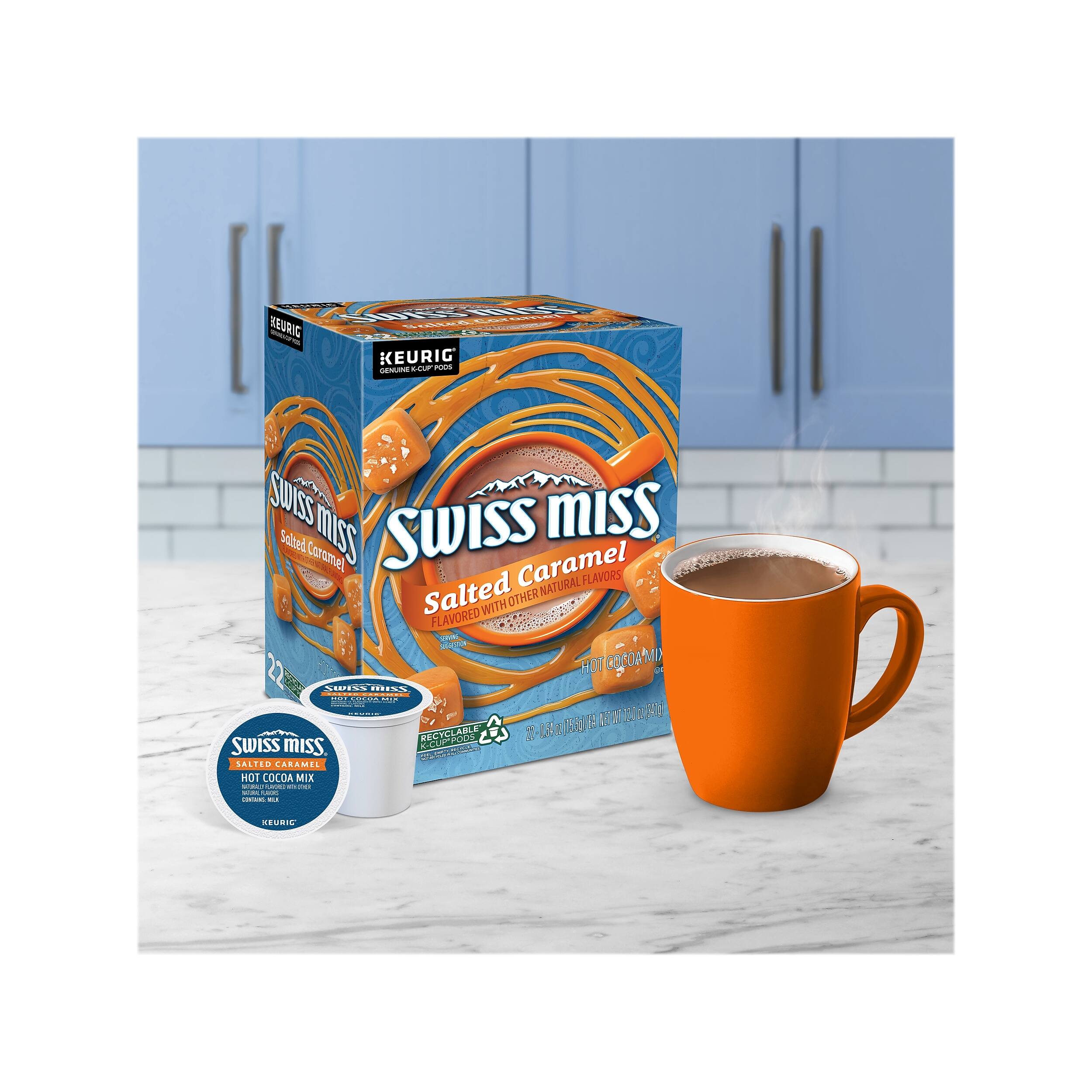 SWISS MISS Caramel EURIG Salted WHAN YOU KEURIG GENJING K-OUT PODS

QUISSION NO Salted 22m SWISS miss Caramel Caramel FLAVORS Salted OTHER NATURAL FLAVORED WITH 2000 COCOA MO HOT SWISS miss BACK COLOR -- DETATICA SWISS miss RECYCLABLE K-CUP"PODS SALTED CARAMEL HOT COCA MIX Makes Jecitiz service wit JUVOC mac zu

KEURIC