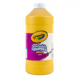 Crayola - Artista II Washable Tempera Paint 32 oz Yellow