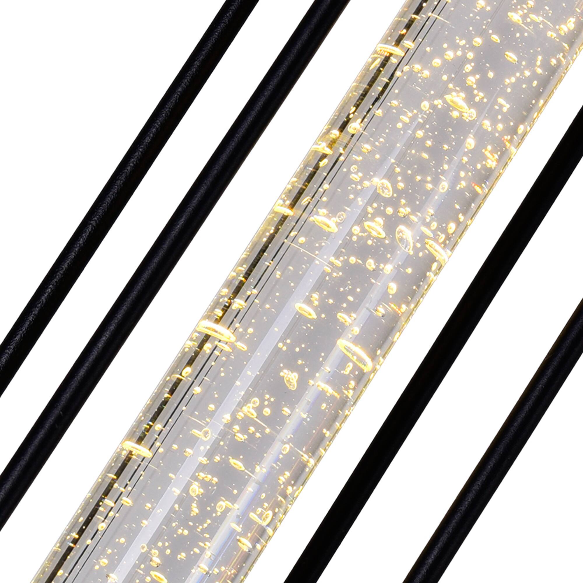 Alt View 2. CWI Lighting - Greenwood LED Outdoor Black Pendant - Black.