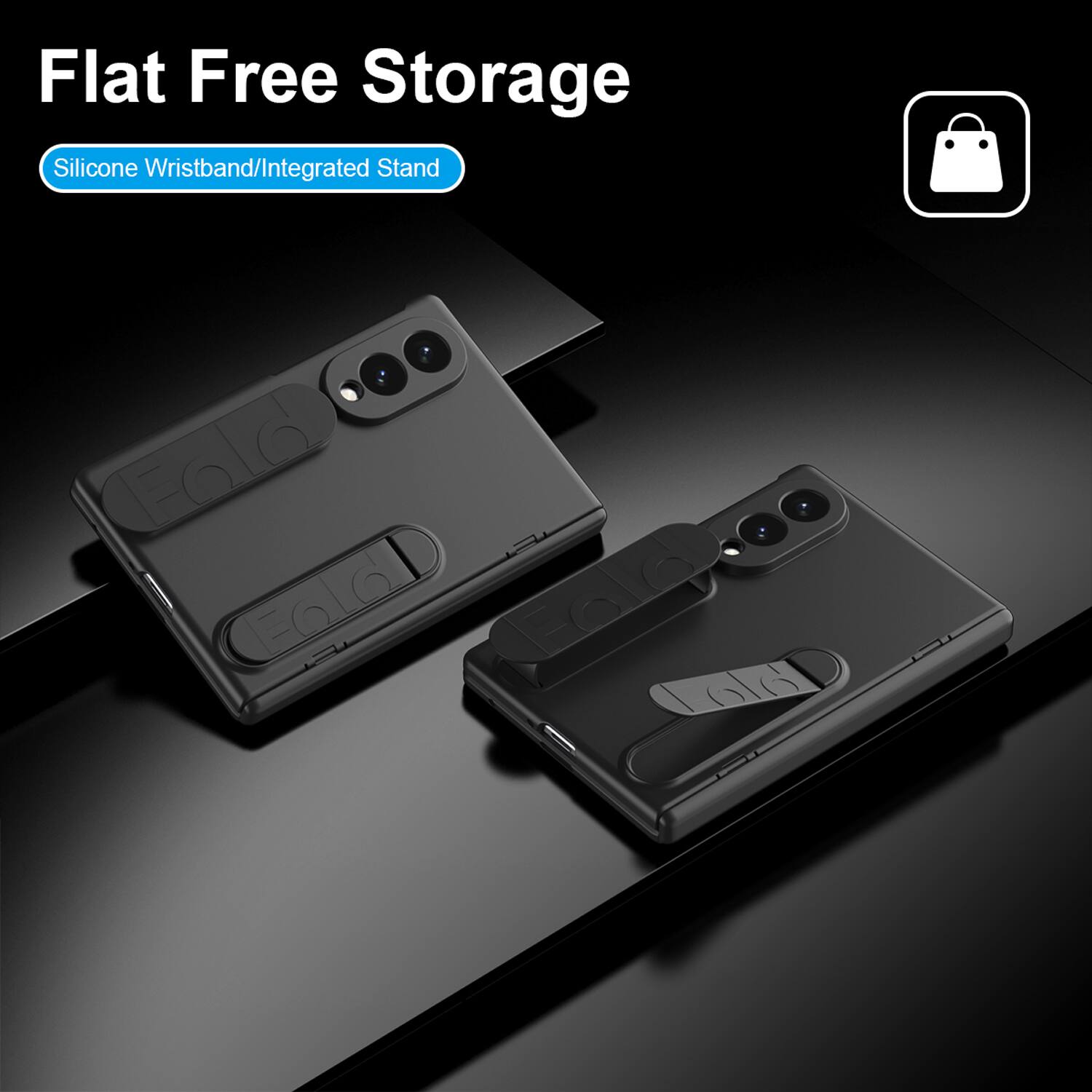 Dteck Rugged Case for Samsung Galaxy Z Fold8 Built in Screen Protector ...