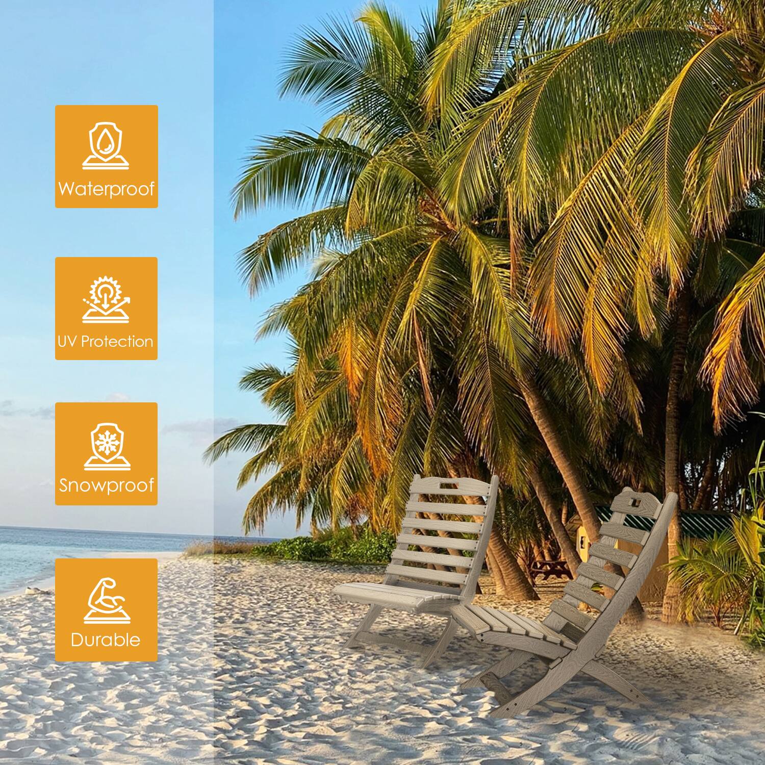 Waterproof  
UV Protection  
Snowproof  
Durable