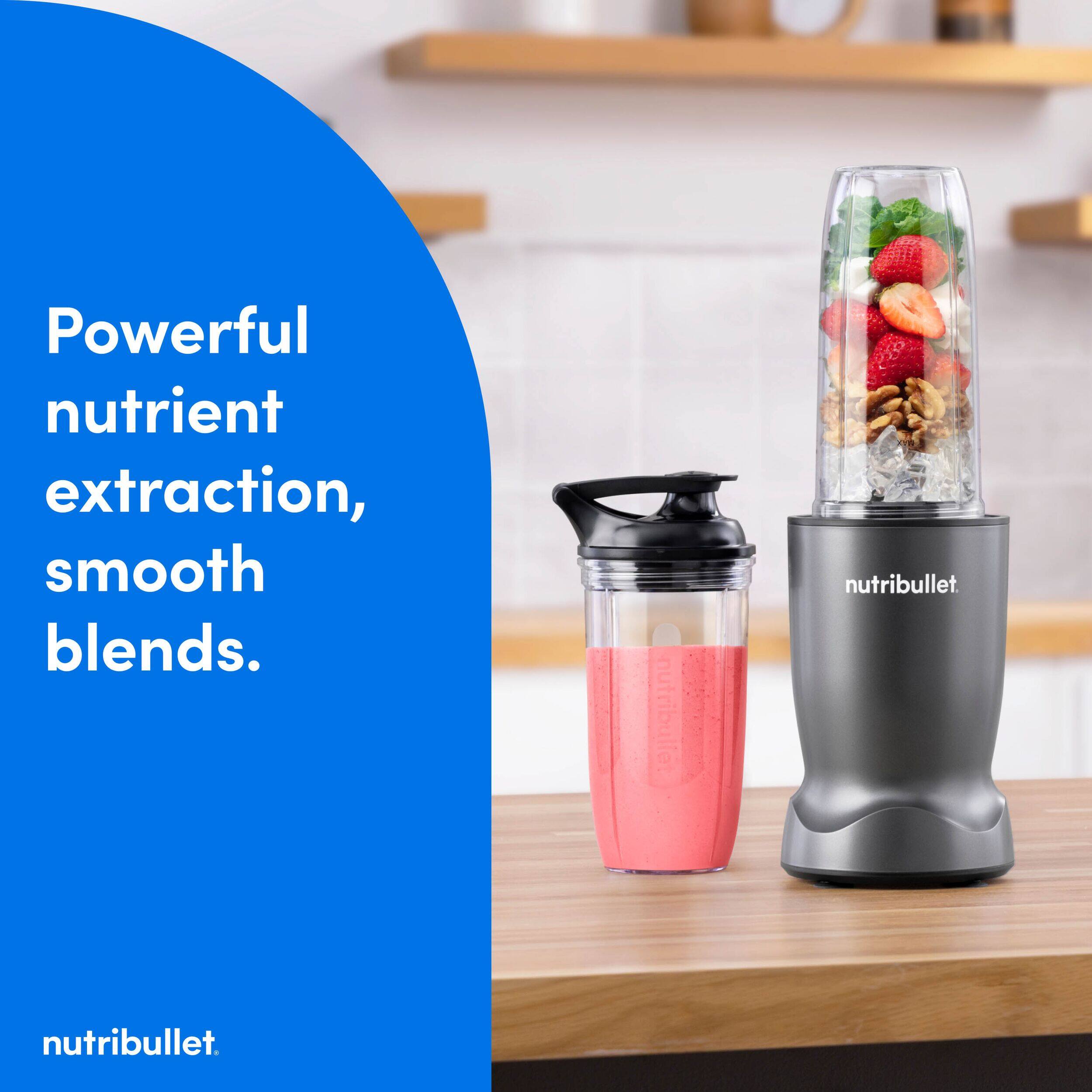 Powerful nutrient extraction, smooth blends.  
nutribullet