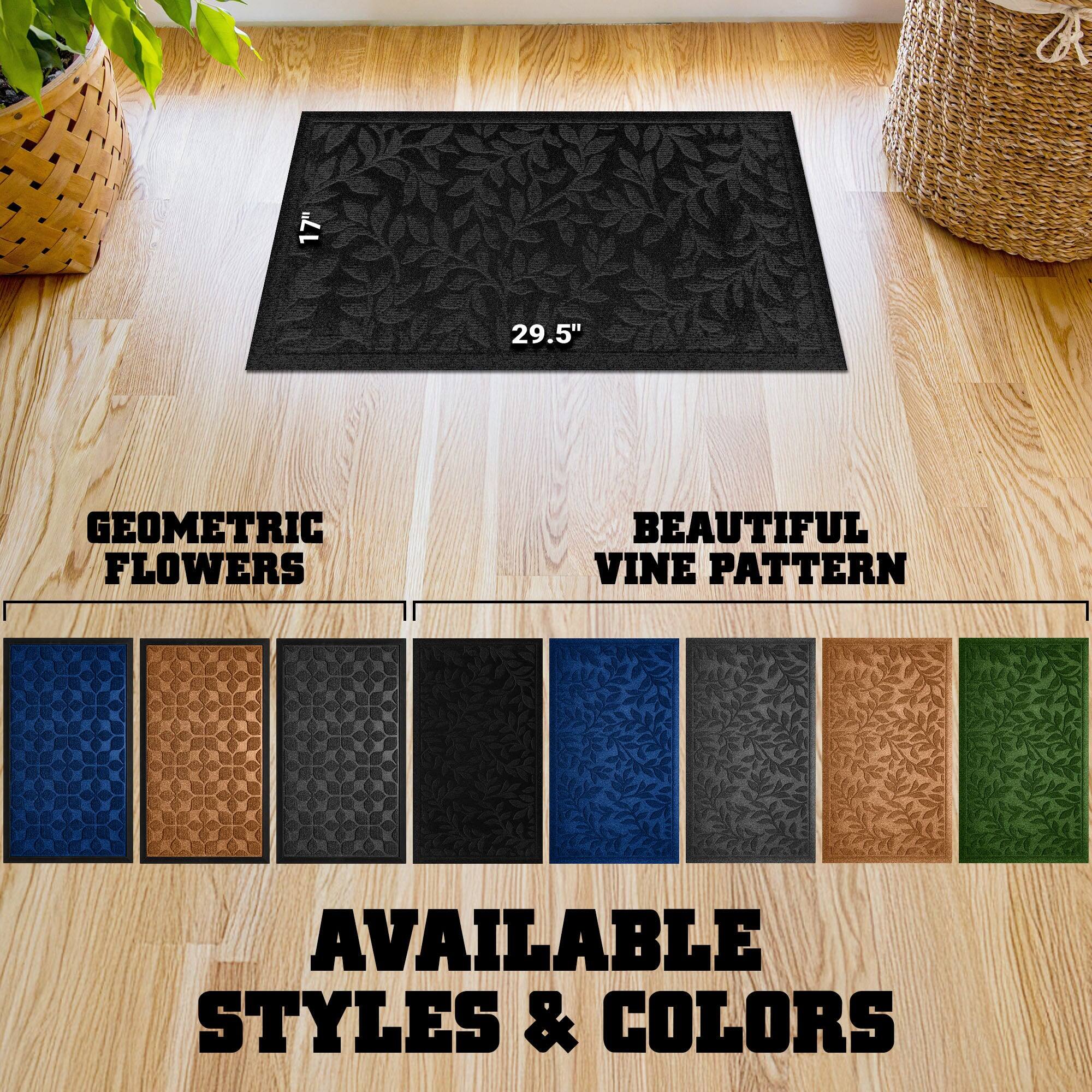 17" x 29.5" GEOMETRIC FLOWERS BEAUTIFUL VINE PATTERN AVAILABLE STYLES & COLORS