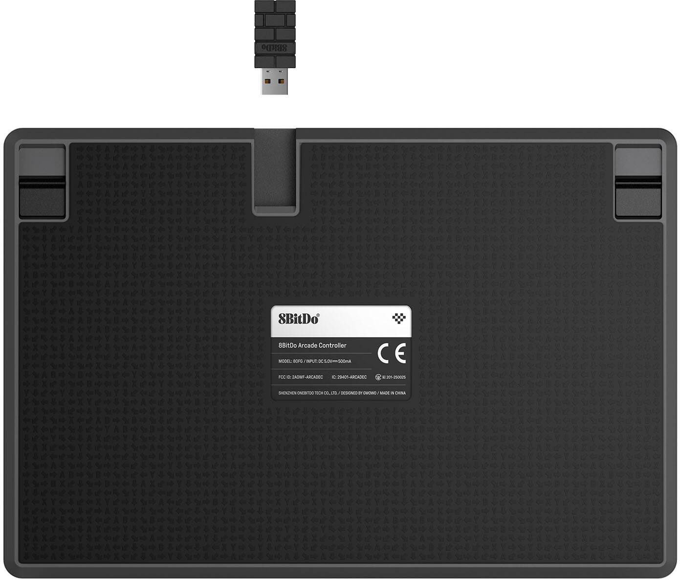 8BitDo Arcade Controller  
MODEL: BOP IPT I CS  
FCC ID: 2AD-ARCADE  
IC: 2200-A  
CE  
SHENZHEN 8BITDO TECHNOLOGY CO., LTD.  
DESIGNED BY 8BITDO / MADE IN CHINA