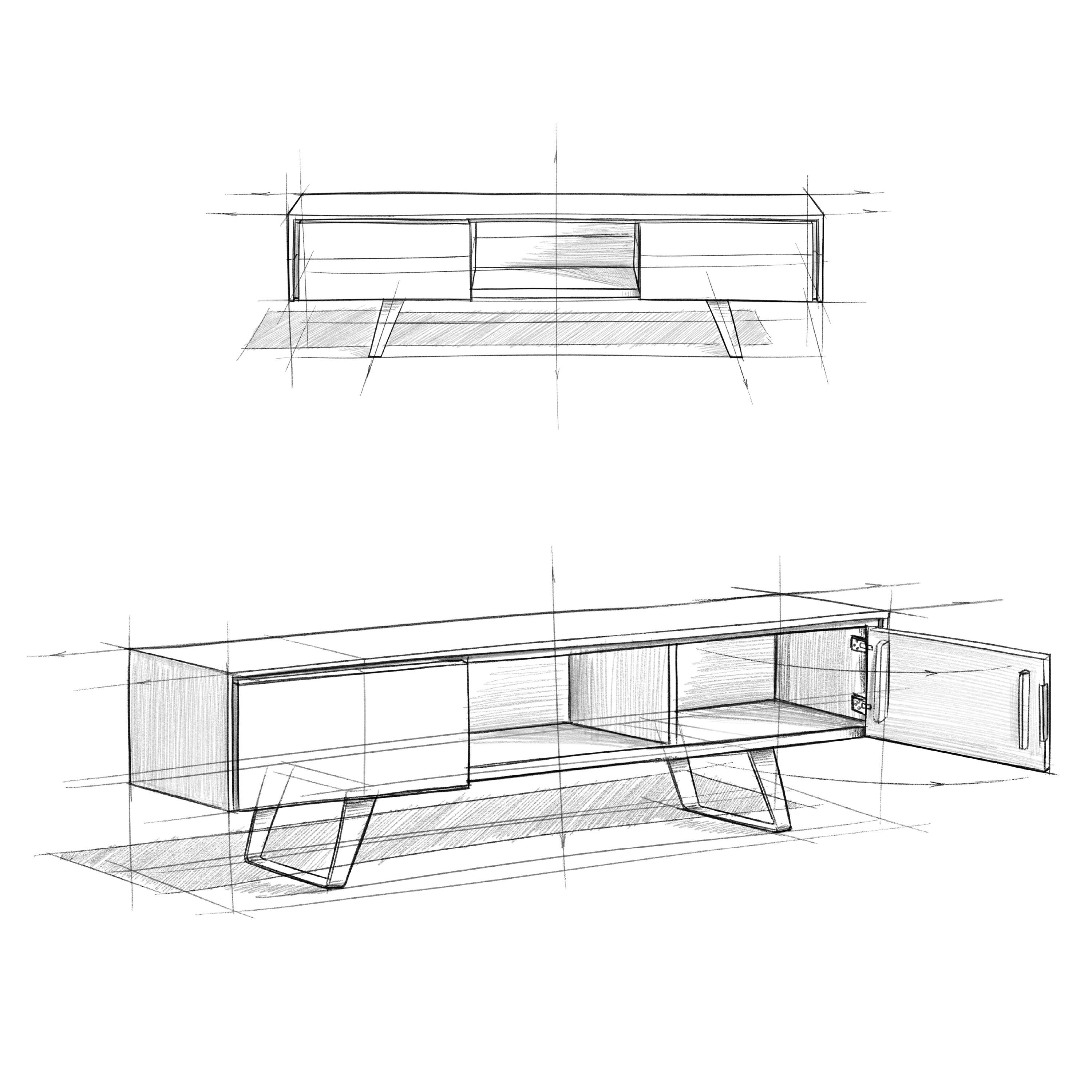 Alt View 7. Simpli Home - Lowry SOLID ACACIA WOOD 72 inch TV Media Stand in Distressed Charcoal Brown For TVs up to 80 inches - Distressed Charcoal Brown.