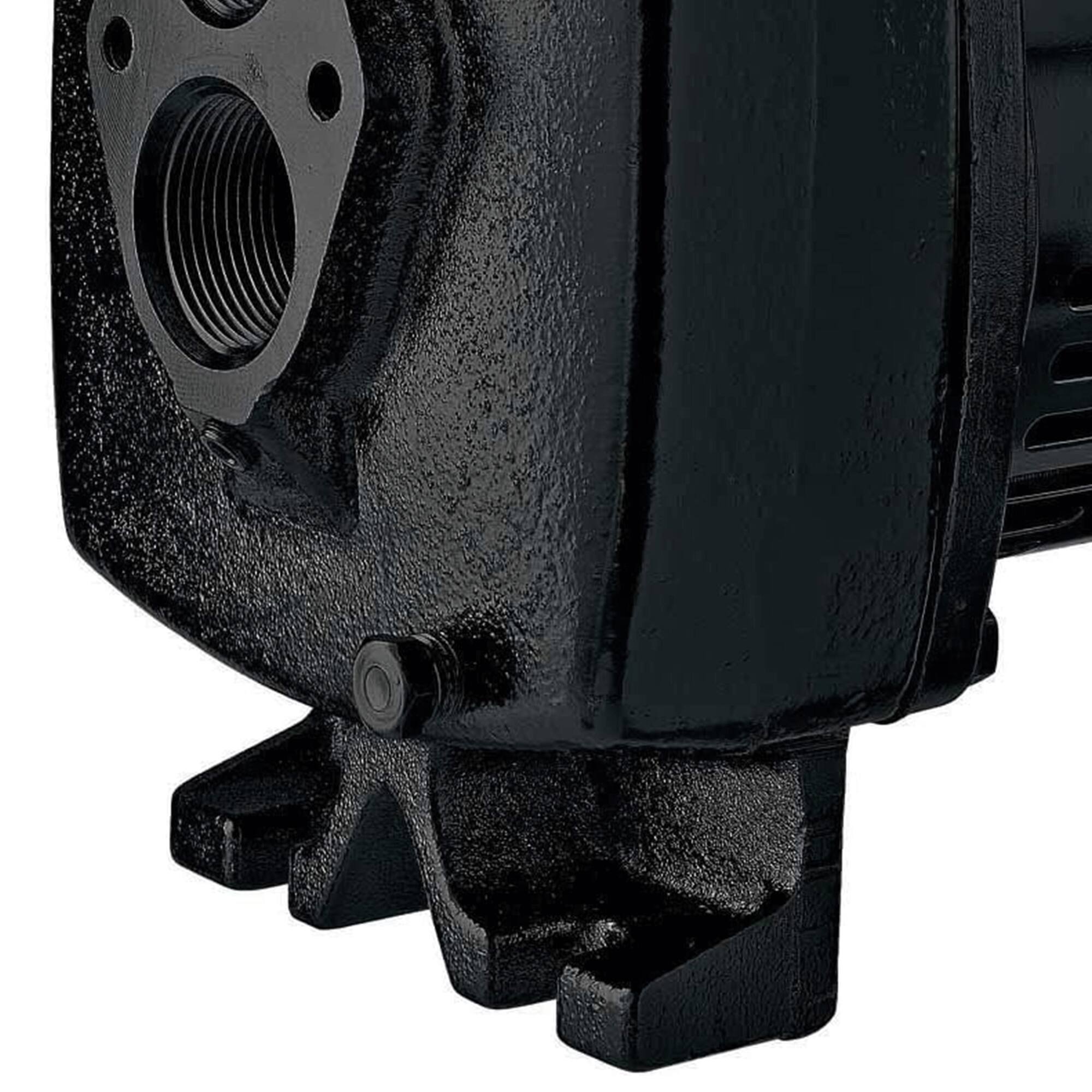 Alt View 4. Pentair - Flotec 1/2 HP Cast Iron Convertible Jet Pump Tackles Water Depths of Up To 100' - Black.