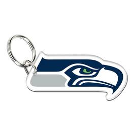 WinCraft - Seattle Seahawks High-Definition Logo Keychain - Multicolor