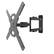 Front. Kanto - Full Motion Single Stu TV Wall Mount for 25" - 75" TVs - Black.