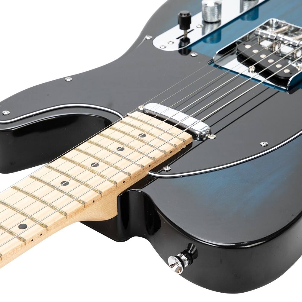 Alt View 4. Winado - 39" GTL Electric Guitar for Music Lover, SS Pickups Maple Fingerboard with Accessories Pack Guitar Bag.