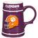 Front. Evergreen Enterprises - Clemson Tigers 24oz. Ceramic Stein Cup with Gift Box - Multicolor.