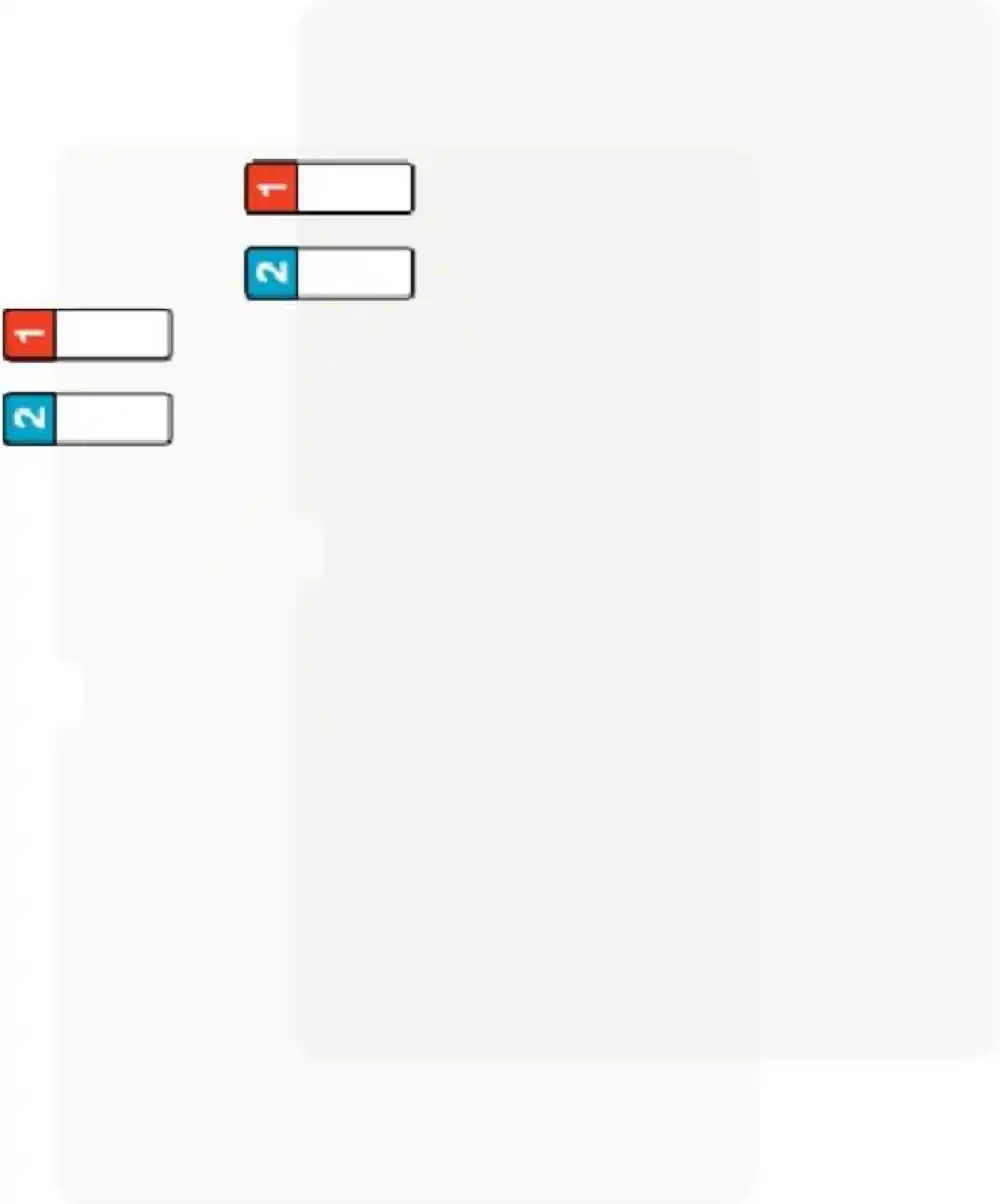 Front. Amazon - Anti-Glare Screen Protector (2 Pack), for Amazon Fire HD 10, (13th Gen, 2023 release) - Clear.