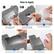 How to Apply
1. Clean the screen with the cleaning cloth.
2. Remove particles with the dust removal sticker.
3. Peel off the protective layer.
4. Align with the screen and press it down.
5. Gently slide bubbles out.
