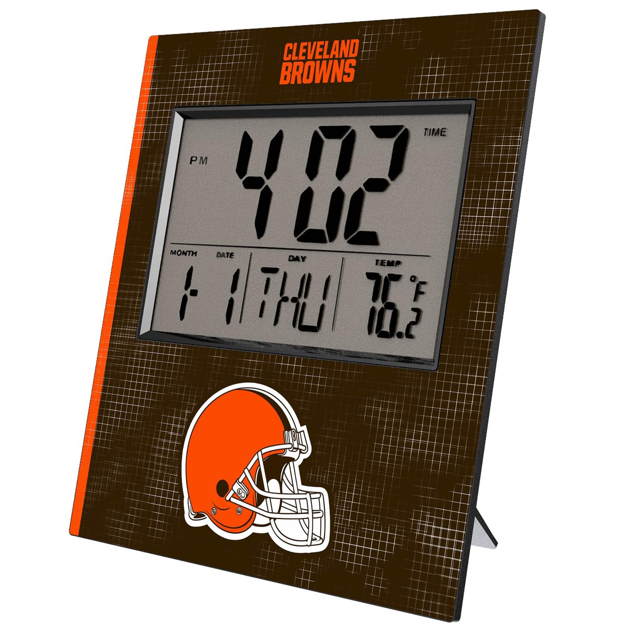 CLEVELAND BROWNS

TIME 4:02 PM

MONTH 11 DATE 1 DAY THU TEMP 76°F

10.2