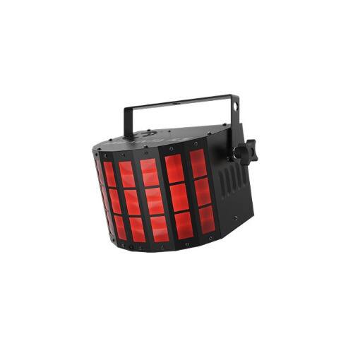 Angle. Chauvet Lighting - Mini Kinta IRC ILS LED Effect Light w/ RGBW Beam Effect, 48 Lenses, ILS Compatibility, D-Fi USB,DMX Mode & Power Linking.