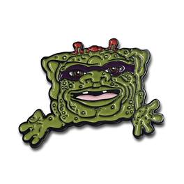 TriAction Toys - Boglins Red Eyed King Dwork Enamel Collector Pin - Green