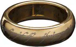 WETA Workshop - The Lord of The Rings Trilogy - LOTR™ The One Ring™ (Gold Plated Tungsten with - COLLECTIBLES