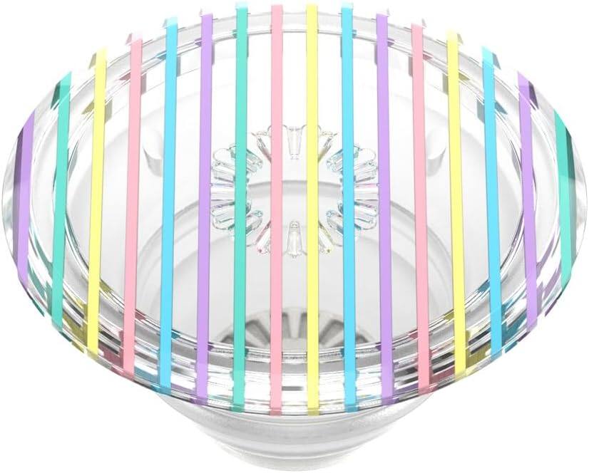 Back. PopSockets - PopSockets PopGrip Trans Colorblock - Colorblock.