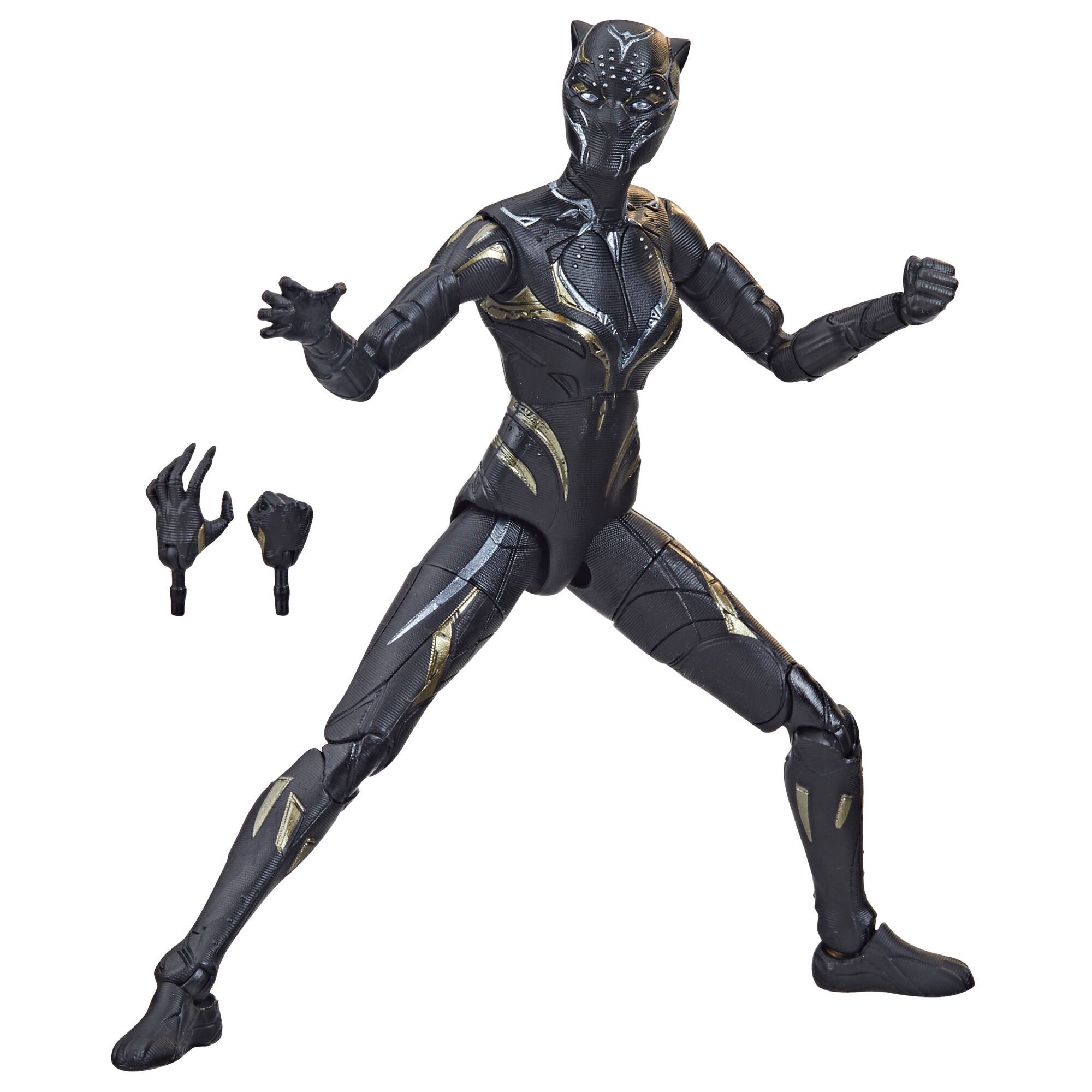 Angle. Marvel - Legends Series Wakanda Forever Black Panther.
