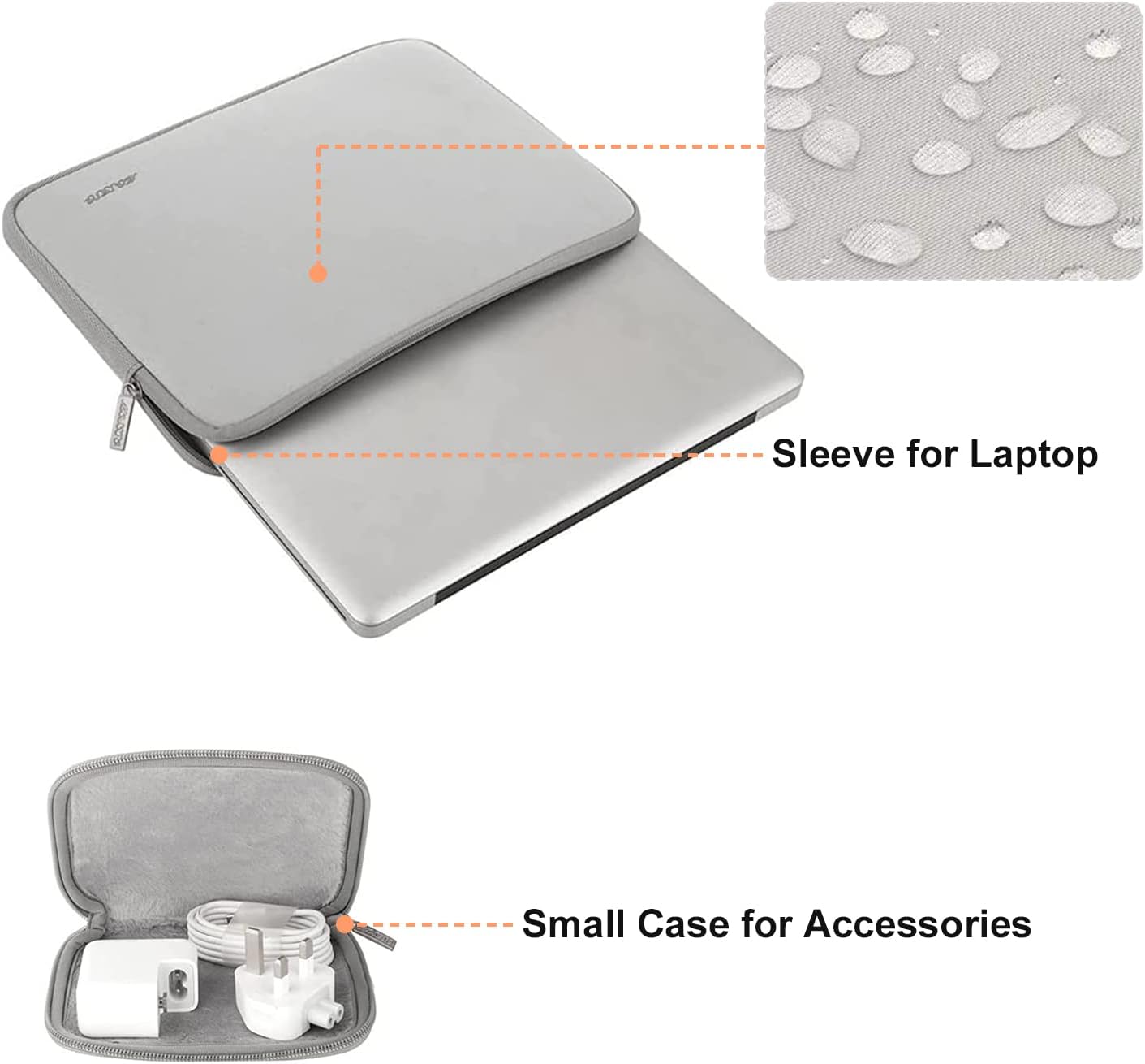 Sleeve for Laptop  
Small Case for Accessories
