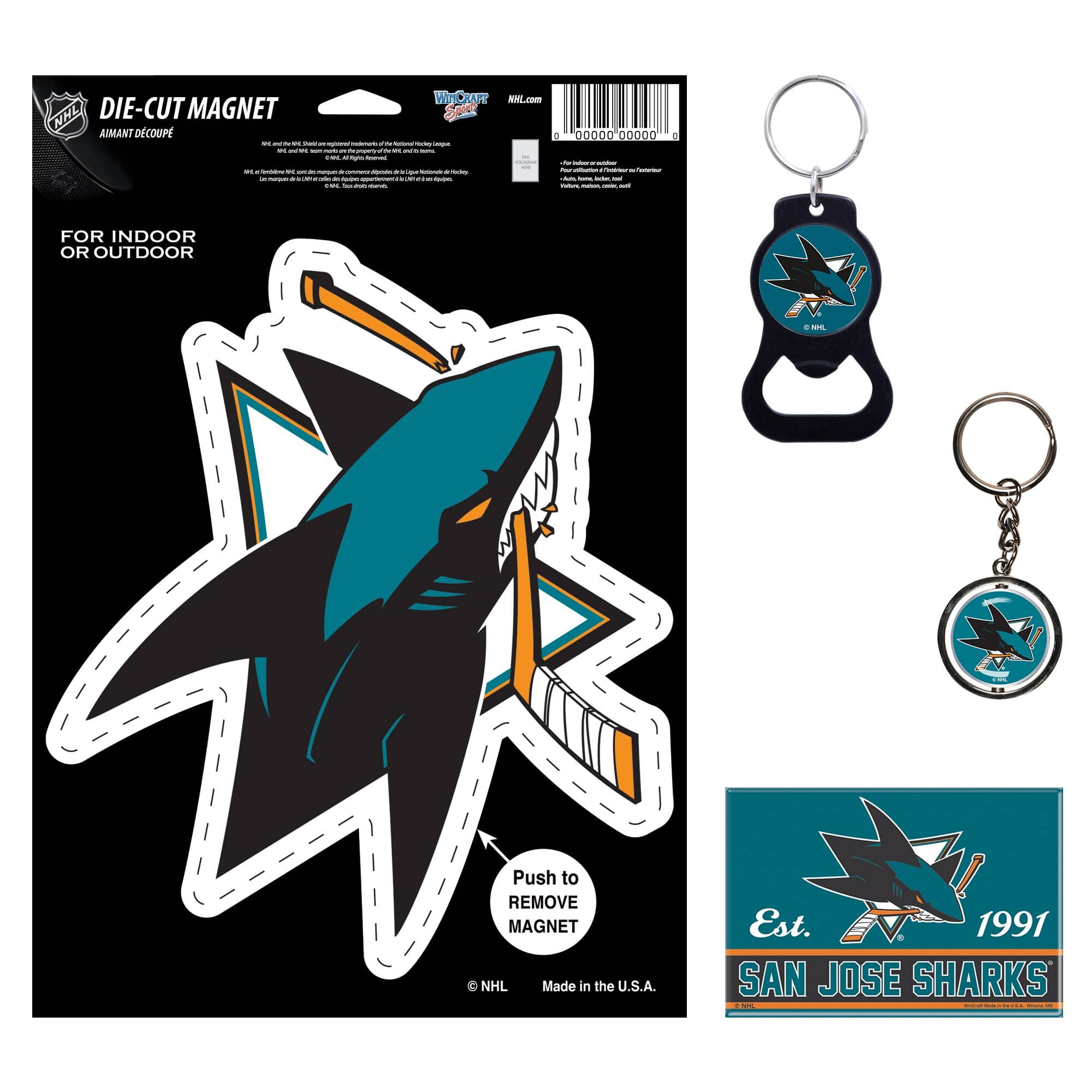 **DIE-CUT MAGNET**  
AIMANT DECOUPÉ  

FOR INDOOR OR OUTDOOR  

Push to REMOVE MAGNET  

© NHL | Made in the U.S.A.  

Est. 1991  
SAN JOSE SHARKS  

NHL.com  
NHL.com  
NHL.com  
NHL.com  
NHL.com  
NHL.com  
NHL.com  
NHL.com  
NHL.com  
NHL.com  
NHL.com  
NHL.com  
NHL.com  
NHL.com  
NHL.com  
NHL.com  
NHL.com  
NHL.com  
NHL.com  
NHL.com  
NHL.com  
NHL.com  
NHL.com  
NHL.com  
NHL.com  
NHL.com  
NHL.com  
NHL.com  
NHL.com  
NHL.com  
NHL.com  
NHL.com  
NHL.com  
NHL.com  
NHL.com  
NHL.com  
NHL.com  
NHL.com  
NHL.com  
NHL.com  
NHL.com  
NHL.com  
NHL.com  
NHL.com  
NHL.com  
NHL.com  
NHL.com  
NHL.com  
NHL.com  
NHL.com