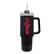 Front. The Fanatic Group - Cincinnati Bearcats 40oz. Stainless Tumbler with Handle & Removable Straw - Black.