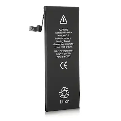 WARNING
Authorized Service Provider Only
Potential for fire or burning. Do not disassemble, puncture, crush, heat, or burn.
Li-ion Polymer Battery
3.82V = 6.91Whr
APN: 616-0805
CE
Li-ion