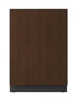 U-Line - 24"W. 5.1 Cu.Ft. Built-In Beverage Center - Panel Ready - Integrated Solid
