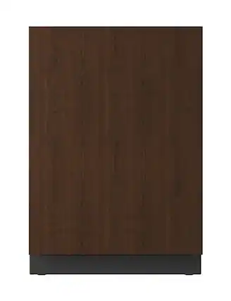 Front. U-Line - U-Line 24"W. 5.1 Cu.Ft. Built-In Beverage Center - Panel Ready - Integrated Solid.