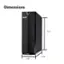 Dimensions: Acer 11.61" x 3.94" x 12.99".