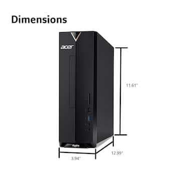 Acer Aspire Desktop Intel Celeron N4505 8GB Memory 512GB SSD Black Acer Aspire Desktop Intel Celeron N4505 8GB Memory 512GB SSD Black