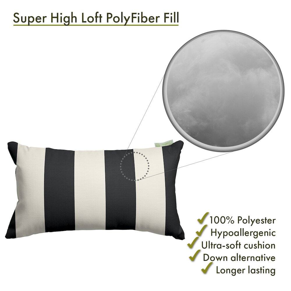 Super High Loft PolyFiber Fill

- 100% Polyester
- Hypoallergenic
- Ultra-soft cushion
- Down alternative
- Longer lasting